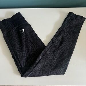 Gymshark Black Patterned Leggings